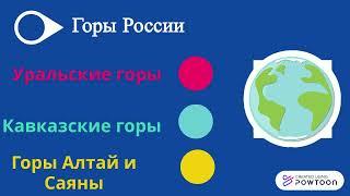 Окружающий мир 4 класс  "Равнины и горы России"