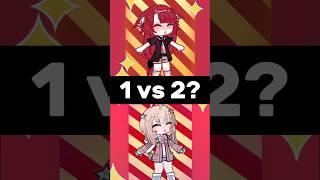 1 or 2? #gacha #gachameme #gachalife #gachalifememe #gachatrend #gachatiktok #short #fyp #foryou