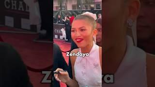 Zendaya kisses Tom Holland