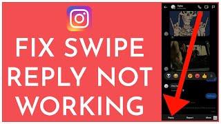 How To Fix Instagram Message Swipe Reply Not Working (2023)