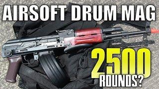 Airsoft Drum Magazine Review! - CYMA C38