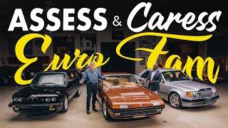 European Family Sportscars | Assess and Caress with Donald Osborne and Jay Leno