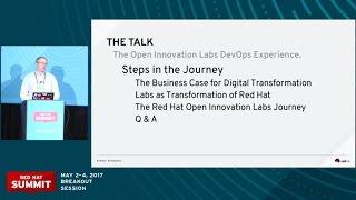 The Open Innovation Labs DevOps experience