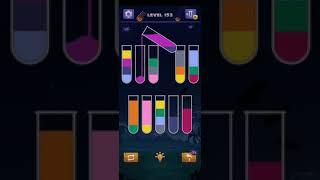 Sort Water Puzzle Level 153 Walkthrough Solution iOS/Android