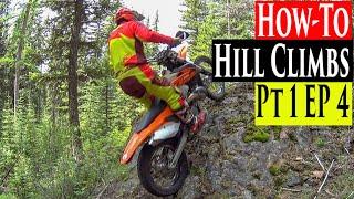 Enduro Riding Tips Series EP 4 | PT 1 How To Climb Hills Technical & Short Approach Enduro Lessons
