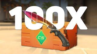 I Unboxed 100 Gallery Cases in CS2 - Huge Giveaway!!