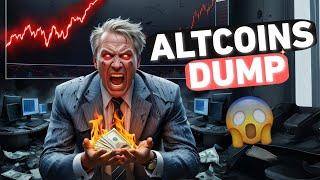 ATTENTION  CHUTE VIOLENTE DES ALTCOINS  ! OPPORTUNITÉ !? 