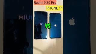 iPhone 11 Vs Redmi K20 Pro Power On Speed Test #shorts