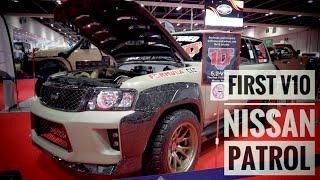 Nissan Patrol Safari : The First 5.2 V10 BiTurbo Nissan Patrol (Custom Show Emirates 2021)