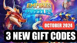 New Empires & Puzzles Codes October 2024 | Empires & Puzzles Redeem Code