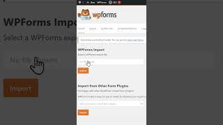 Import Existing Forms Into A New WordPress Site!