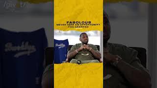 @myfabolouslife Never take an opportunity for granted. #fabolous @thepivotpodcast