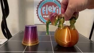Flexi Elephant with a ball and platform