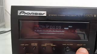 PIONEER CT S550S EBAY DEMO