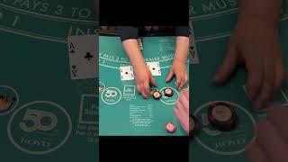 SPLITTING ACES FOR THE MAX BET ON BLACKJACK OMG!!  #allcasinoaction #blackjack  #casino