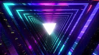 Abstract Tunnel VJ Motion Background || Neon Light Tunnel Free VJ Loops || 4K VJ Loops