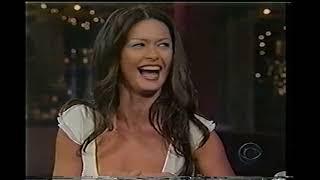 Catherine Zeta-Jones on Letterman