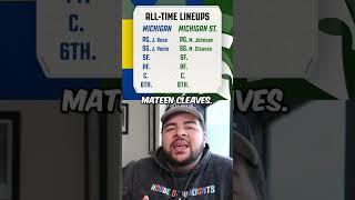 WHO HAS THE BETTER ALL-TIME LINEUP BETWEEN MICHIGAN AND MICHIGAN STATE?