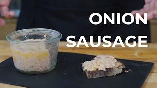 Onion Sausage (Zwiebelwurst) - Spreadable Or Sliceable Always Delicious