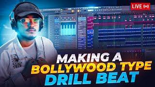 MAKING A BOLLYWOOD DRILL BEAT LIVE | NINE9 BEATS