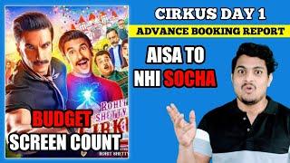 Cirkus Movie Advance Booking Report 3 || Cirkus Movie Total Budget || Cirkus Screen Count #Cirkus