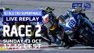 Yamaha R3 bLU cRU European SuperFinale Race 2 - Estoril