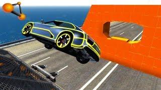 BeamNG.drive - Impossible Car Stunts #6