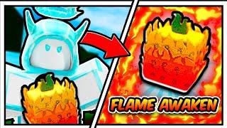 Flame Awakened Made Me DESTROY Everything... (Roblox Bloxfruit)