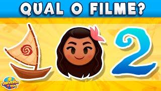 Adivinhe 25 FILMES pelos EMOJIS  Poucos Conseguem Acertar o Super Desafio dos Filmes