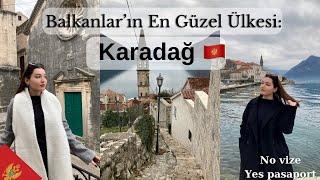 Karadağ’da Yılbaşı  | Kotor ve Perast Vlog 