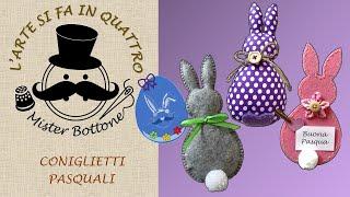 Come creare dei CONIGLIETTI PASQUALI fai da te | Tutorial idea regalo per Pasqua | Easter Decoration