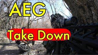 Quick AEG Take Down Airsoft #SHORTS