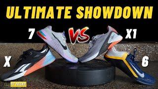 Nike Metcon 7 Vs Reebok Nano X1 Vs Nike Metcon 6 Vs Reebok Nano X