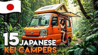 15 Japanese KEI Campers You Need to See | MINI CAMPER VAN