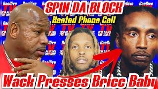 Bricc Baby Gets Wack On The Phone In a Panic Regarding Lil Durk & Wack Presses Him & DestroysHeated