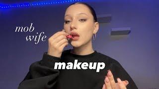 повторяю макияж из tiktok/ mob wife makeup