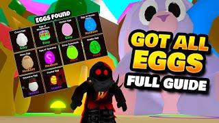 Got All Eggs! Bubble Gum Sim Egg Hunt 2021 Guide