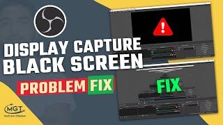 OBS Display/Desktop Capture Black Screen Problem Solved 2021. How To Fix OBS Black Screen. in Hindi