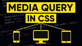 Media Query in CSS [Easiest Way] | How To Write Media Queries FAST