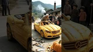 # Pumpkin Car This guy is really good at it # The boss is always the boss