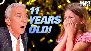 11-Year-Old Prodigy Olivia Lynes WOWS | Britain's Got Talent