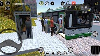 Обзор и Тест драйв автобуса ЛиАЗ 5292.22 на карте Тамбов в игре Proton bus simulator