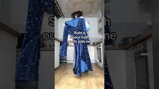 Build a Space Goth outfit with me #gothicoutfit #gothfashion #gothic