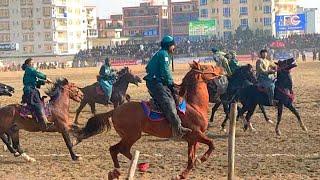 سمنگان در مقابل بغلان (نیمه اول ۲-۱) مقام سوم تورنمنت بزکشی مزارشریف ۱۴۰۳