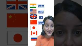Flag names of different countries #flag #country