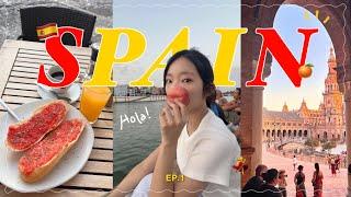 스페인 모녀여행 브이로그 EP.1 세비야부터 론다, 프리힐리아나, 네르하, 그라나다까지 찍는 스페인 남부 여행 (맛집 추천)