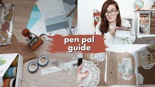  a beginner's PEN PAL GUIDE  how to find a pen pal, what to include - everything you need to know!