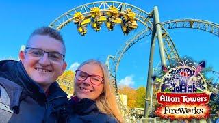 Alton Towers Vlog November 2022 - Fireworks Spectacular!