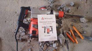 Mitsushi Rotary Demolition Hammer Drill Unboxing and Testing