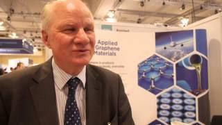 Applied Graphene Materials interview at IDTechEx Graphene event